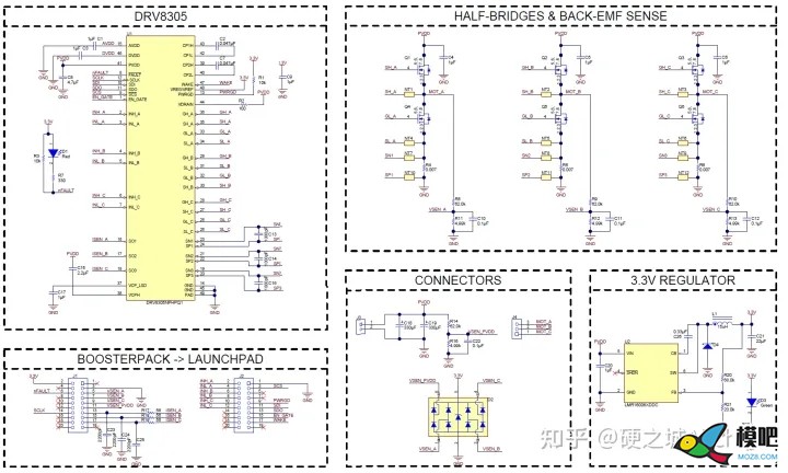 无人机电调及高速无传感器FOC设计方案（电路图+BOM表） 无人机,电池,电调,电机,开源 作者:杰罗姆 3146 