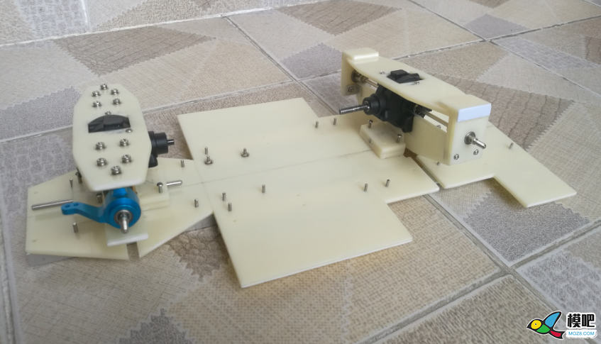 自制ABS材质装载机 模型,舵机,电机,发动机,设计制作 作者:xuebj 6470 