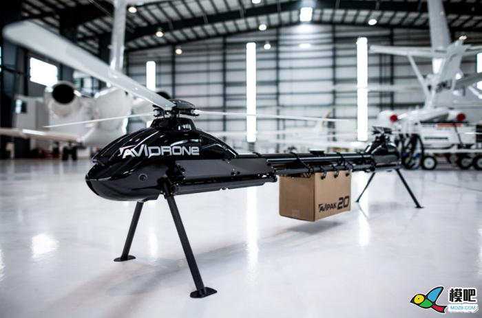 Avidrone采用有着独特双旋翼设计的无人机进行货物配送2211 