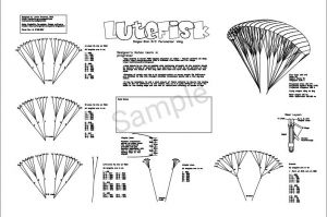 滑翔伞模型图纸