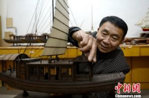 安徽船模王：“每一艘船都承载着一段历史”