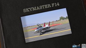 Skymaster 涡喷F14 伸缩翼测试飞行